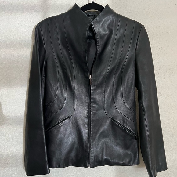 Kenneth Cole Real leather Jacket - Picture 1 of 5